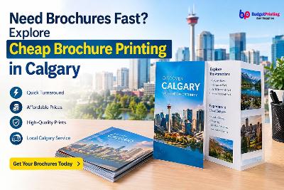 Need Brochures Fast? Explore Cheap Brochure Printing in Calgary